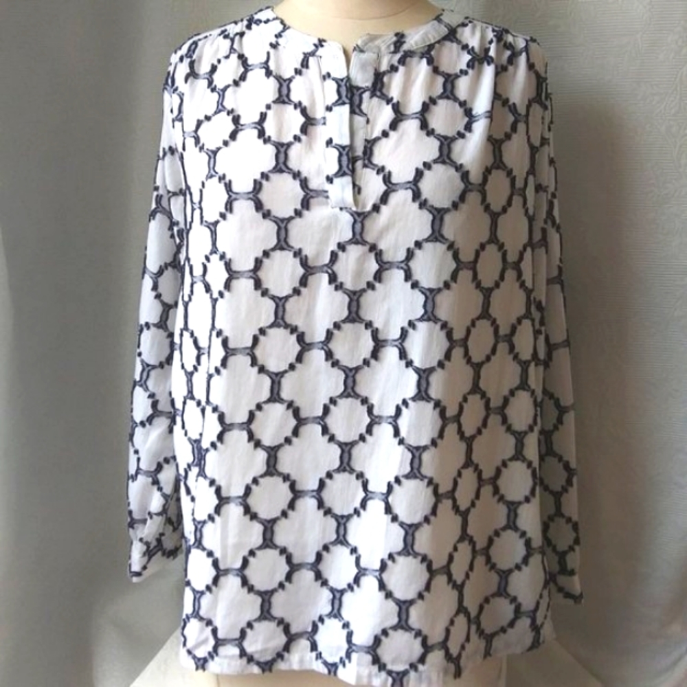 LOFT | The Softened Shirt | Black Ivory | SP